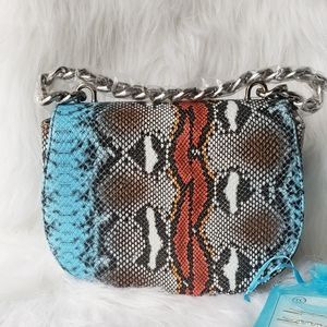 HELLO 3AM Icy Snake Skin Design Clutch ❄